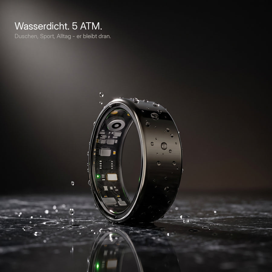 Nuvyra Smart Ring wasserdicht (5 ATM)