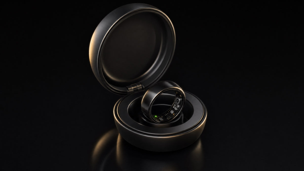 Nuvyra Smart Ring im magnetischen Ladecase